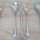 Service for 18 covers Guy Degrenne Cobra collection / Forks and spoons