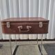 Valise vintage marron