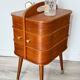 Table de chevet vintage style scandinave