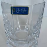 6 Sèvres crystal whisky glasses