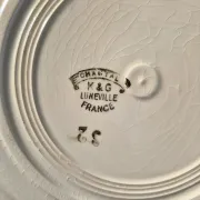 Vintage Luneville plates