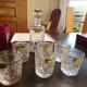 Crystal whisky service Artisanat de Lorraine