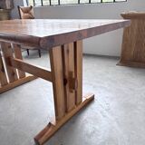 Mountain furniture table made of solid pine