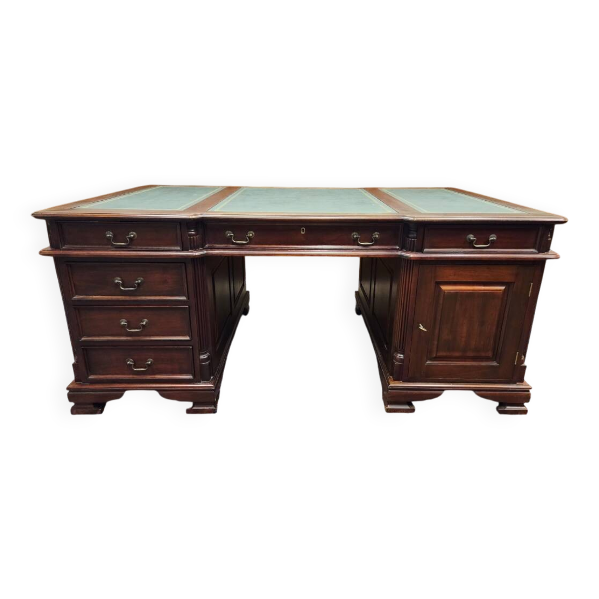 English Antique Desk Partnerdesk