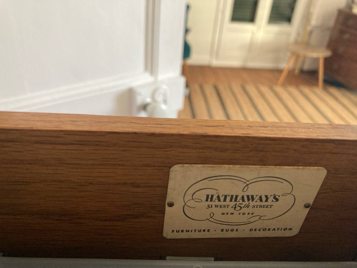 Commode pour chemises américaine