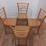 Danish 4 chairs 80s Denmark