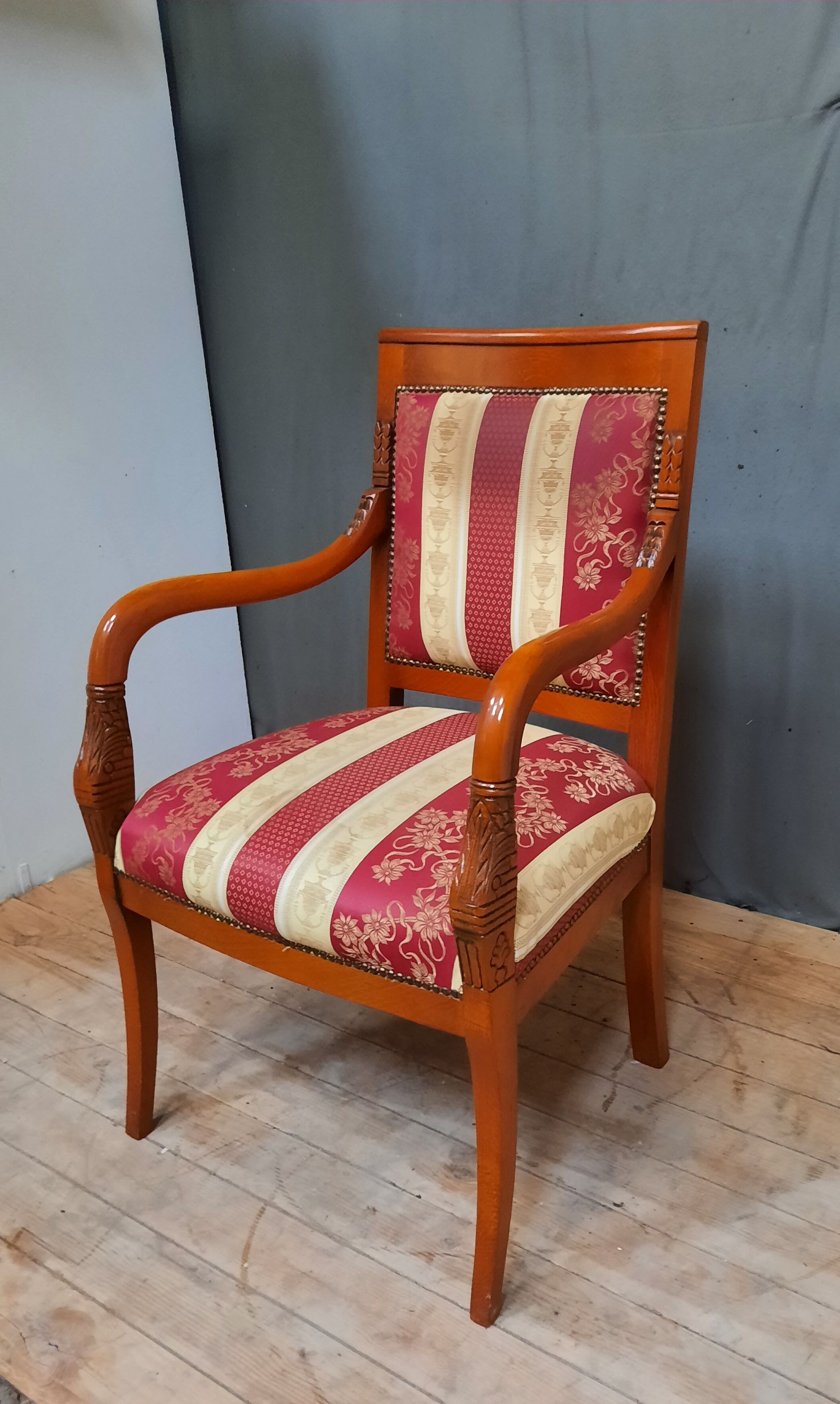 Empire style armchair