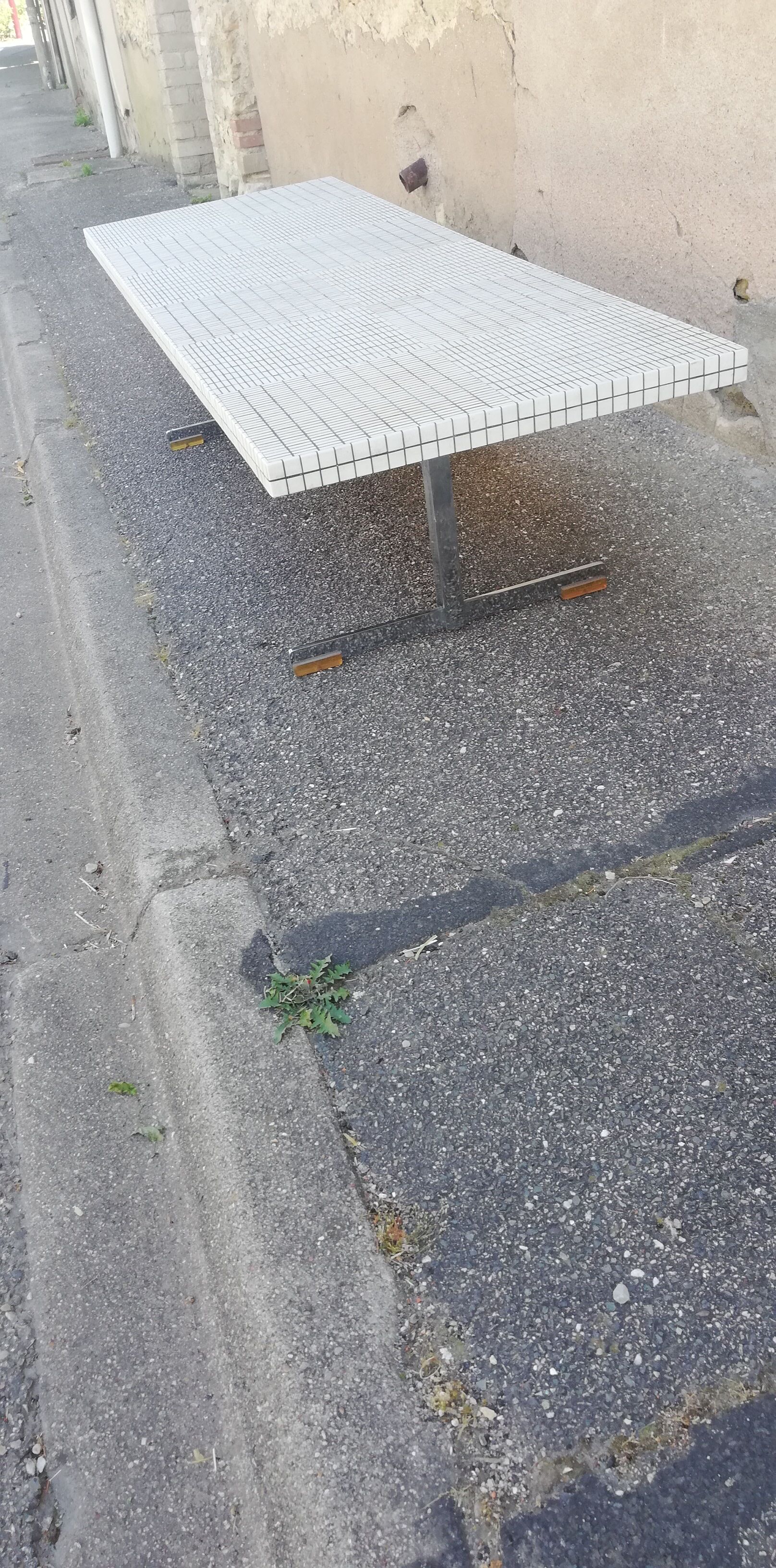 Vintage ceramic coffee table
