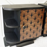 Pair of bedside art deco