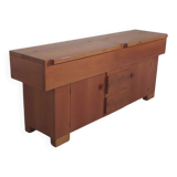 Torbecchia sideboard in walnut by Giovanni Michelucci for Poltronova, 1964