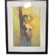 Illustration d'une femme nue signée Misseire