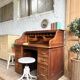 Old "American" desk Bouchery-Grenier