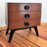 Czechoslovakian Nightstands by J. Halabala for UP Závody, 1950s, Set of 3
