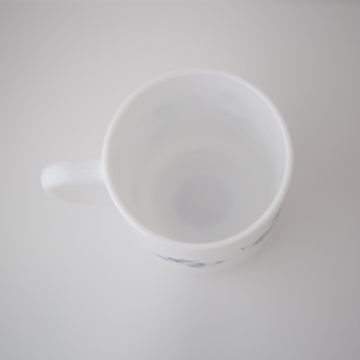 2 mug arcopal Veronica myosotis decoration