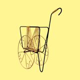 Vintage Scoubidou Magazine Rack 60's