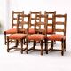 Lot de chaises espagnol
