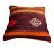 Housse de coussin kilim turc vintage 40 x 40 cm