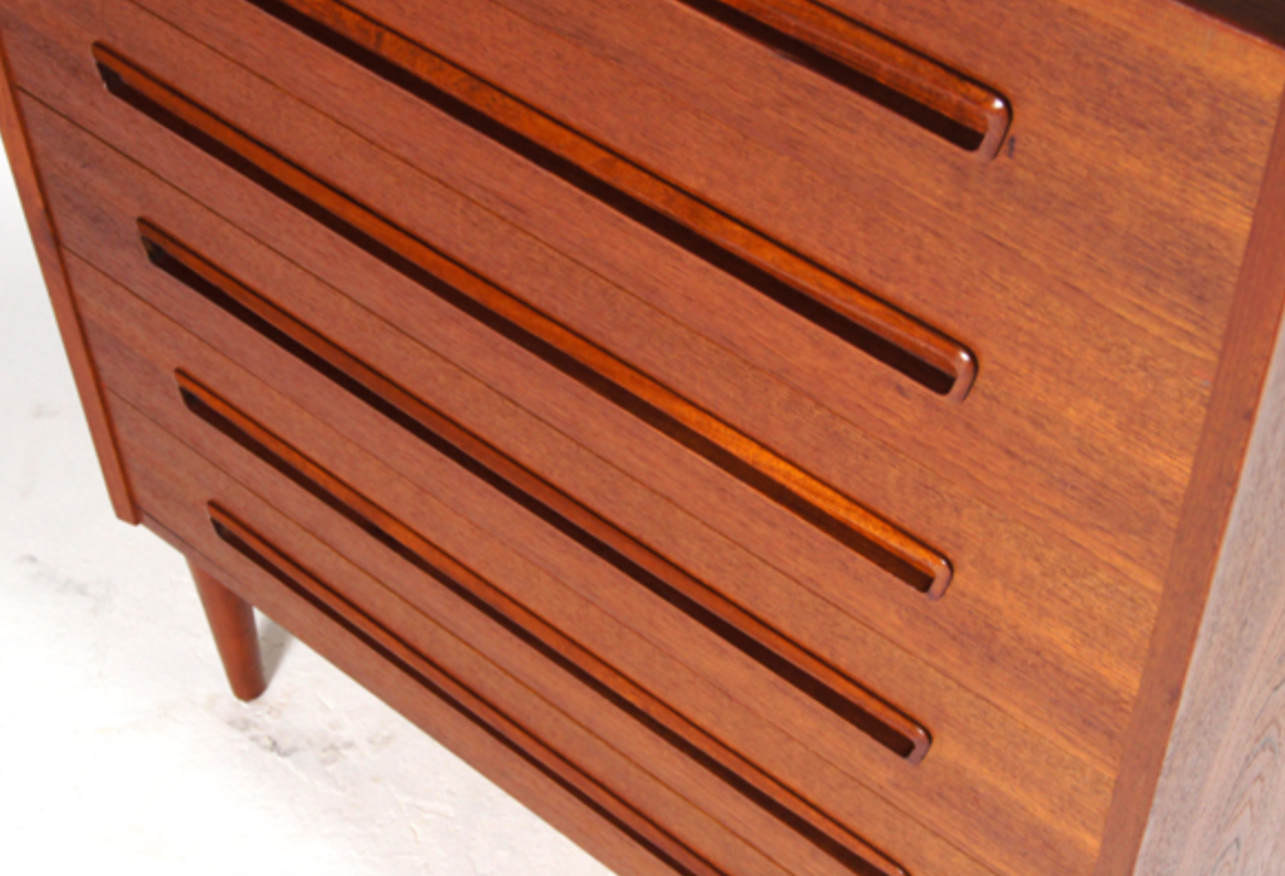 Vintage vintage Danish retro teak big boy from the 60s/70s