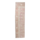 3x10 Pale Pink Persian Runner Rug, 82x311Cm