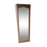 Walnut beveled mirror