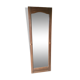 Walnut beveled mirror