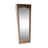 Walnut beveled mirror