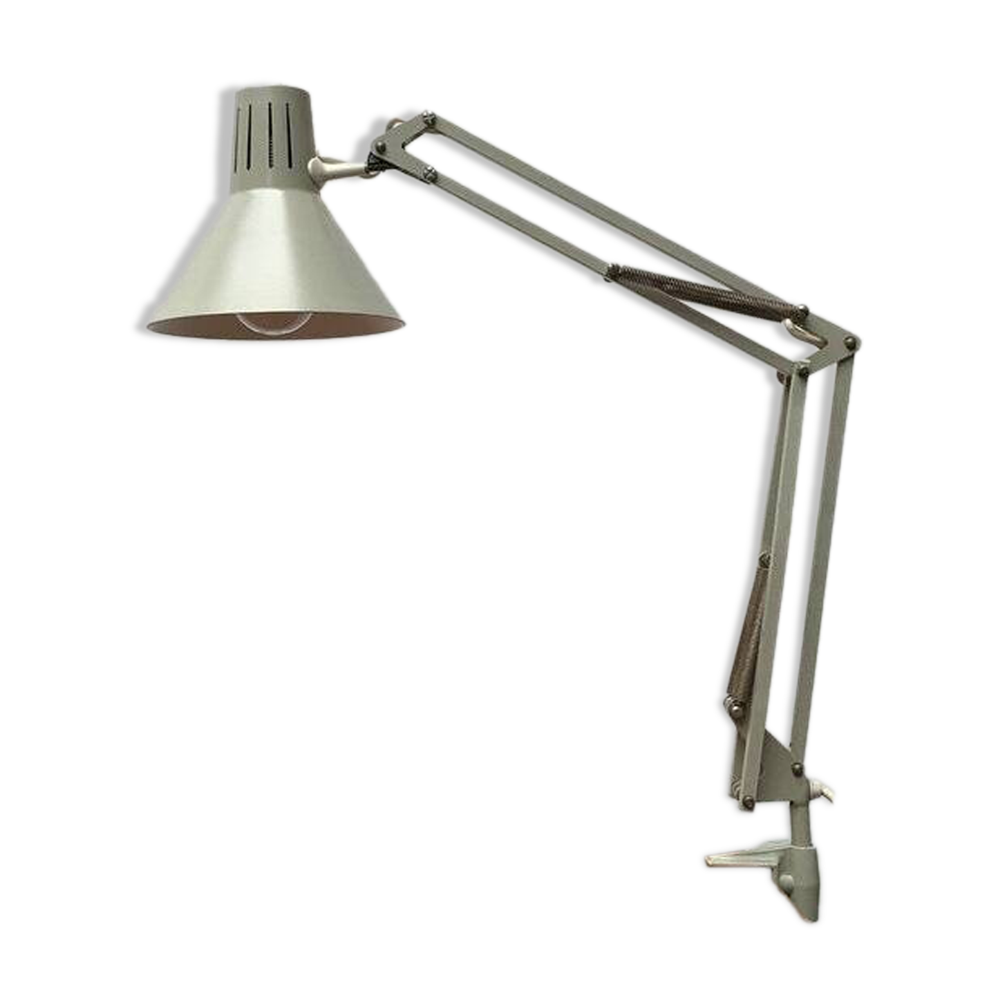 Danish table lamp from the mid-century, 1960s.