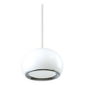 Grande Lampe à Suspension Mid-Century White Bud par Studio 6G pour Guzzini, 1970s