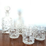 Whisky set with bubbles 1970