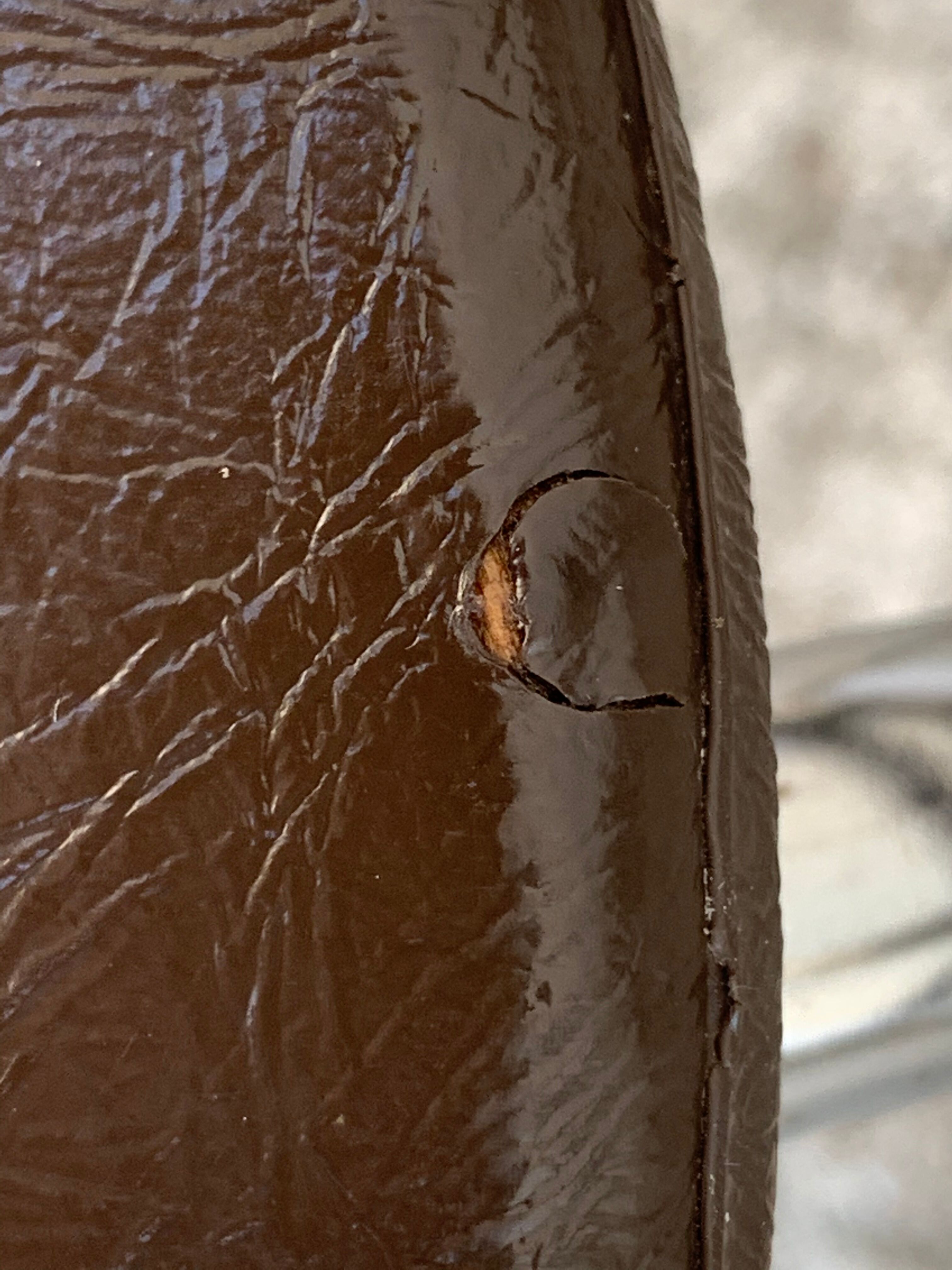 Chairs skaï and chrome 1970