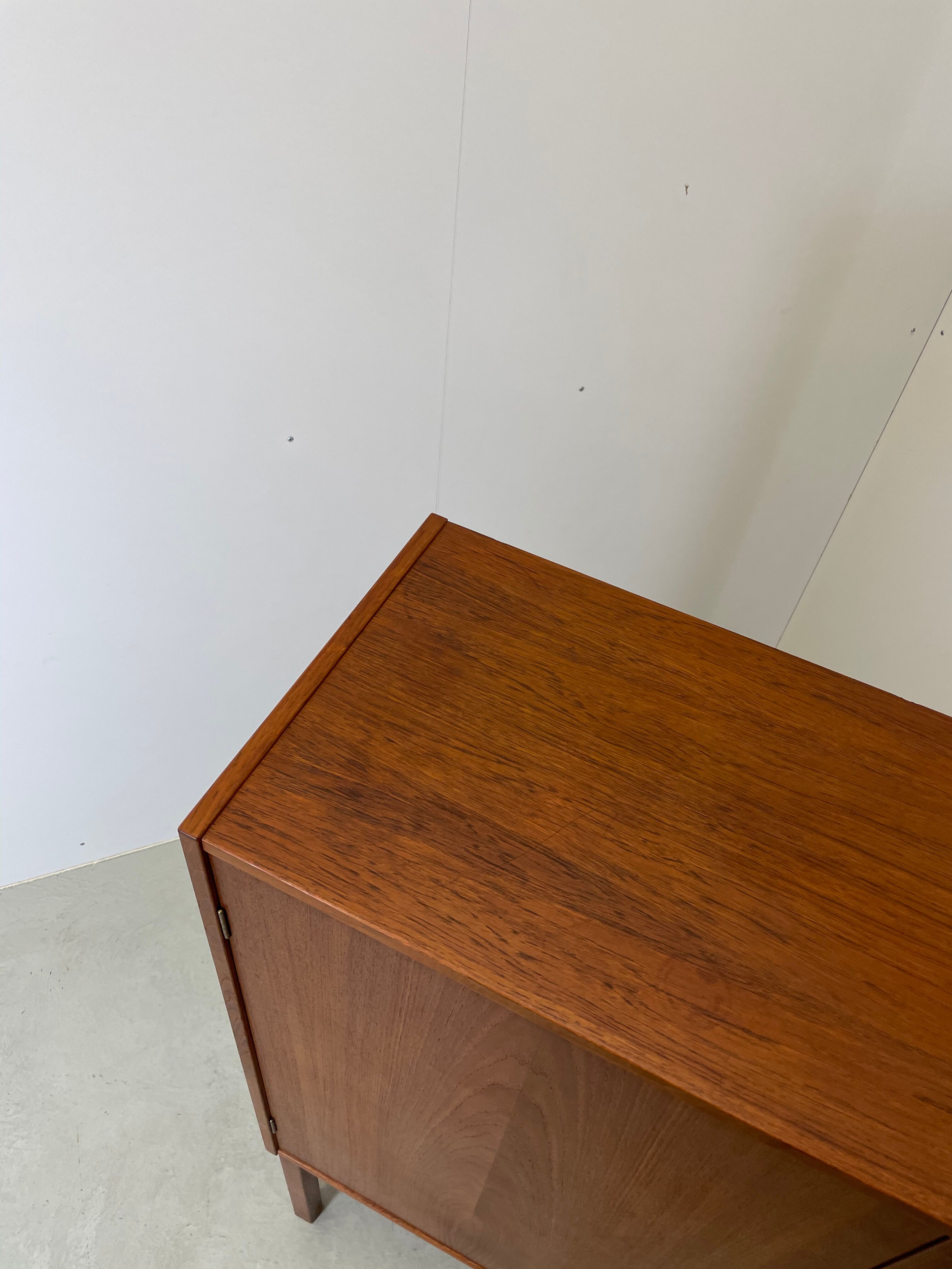 Danish midcentury teak bar cabinet credenza 1960s