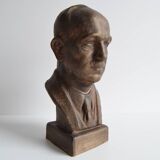 Doctor Edvard Beneš Ceramic Bust, circa 1950's