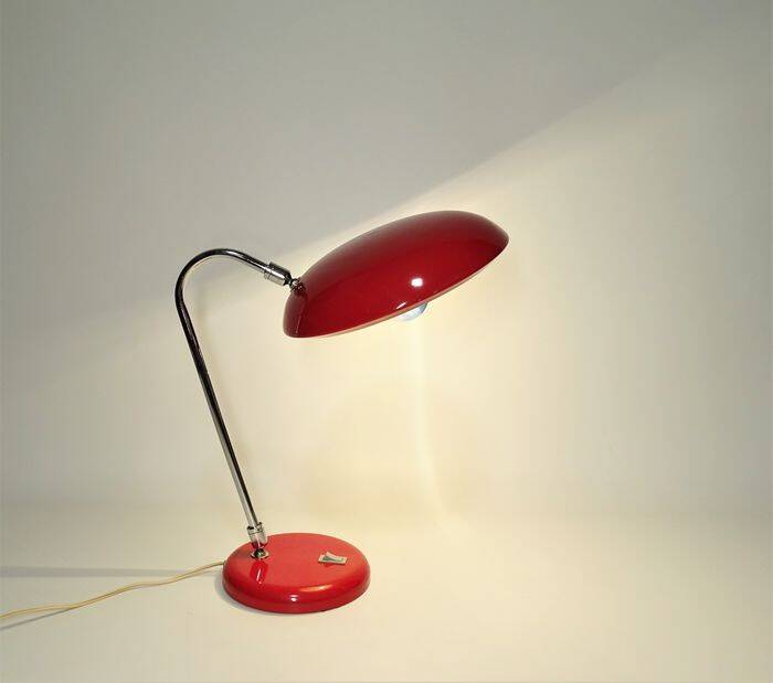 Lampe de Bureau Vintage • Cisne • Luis Pérez de la Oliva • Lupela • 1970