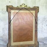 Old gold mirror
