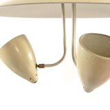 Vintage 1950s pendant lamp by H. Busquet for Hala Zeist