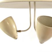Vintage pendant lamp from the 1950s by H. Busquet for Hala Zeist.