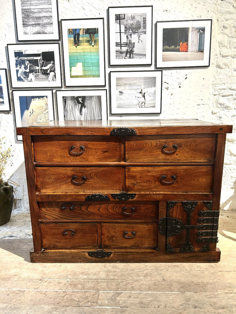 Japanese commode Todana Tansu late 19th century