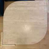 Roche Bobois “eye” travertine table