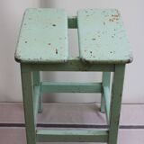 Wooden workshop stool