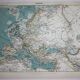 Gravure • Europe, union européenne • Lithographie originale de 1898