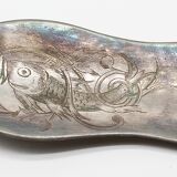 Pelle à poisson cailar Bayard en métal argenté