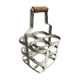 Zinc bottle basket