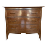 Vintage 1960s/1970s 3-drawer chest of drawers - Scandinavian design