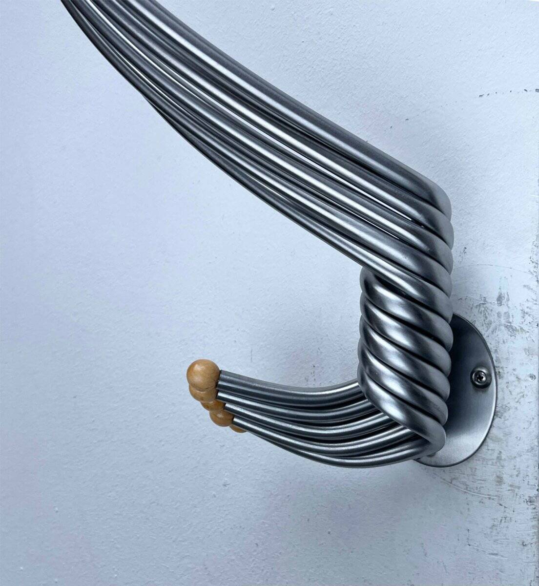 Postmodern Italian Wall Hook Octopus by J. De Pas, P. Lomazzi and D. D'Urbino for Zanotta, 1990s