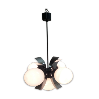 Mid-century chandelier/Napako, Czechoslovakia.