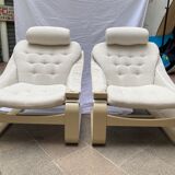 Pair of armchairs Kroken - Ake Fribyter
