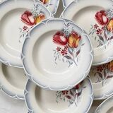 Set of 11 Otto de Digoin plates