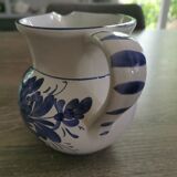 Ceramic water pitcher delft holland