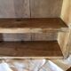 Antique wooden craft shelf