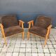 Pair of vintage Scandinavian armchairs from the 60s
